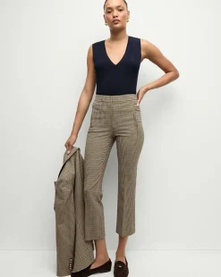 Veronica Beard Pants|Matching Sets>Arte Houndstooth Pants in