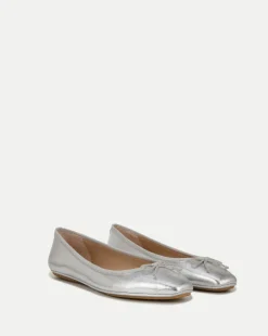 Veronica Beard Flats & Loafers>Beatrix Metallic Ballet Flat