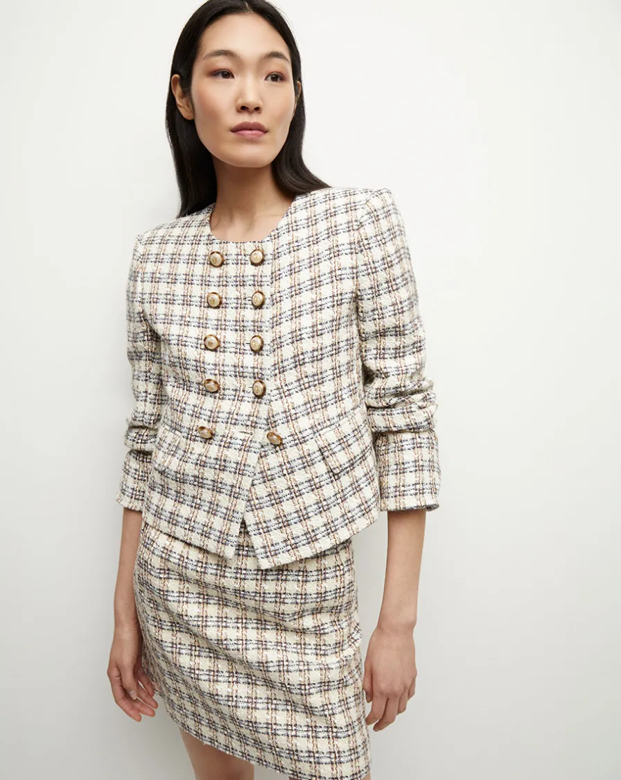 Veronica Beard Jackets & Outerwear>Bentley Tweed Jacket in