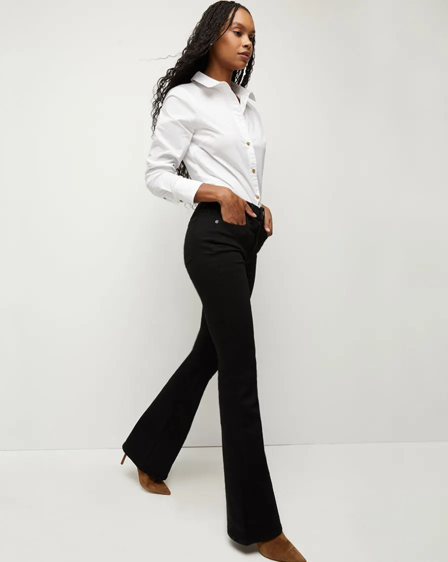 Veronica Beard Jeans|Vb Classics>Beverly High-Rise Skinny Flare Jean