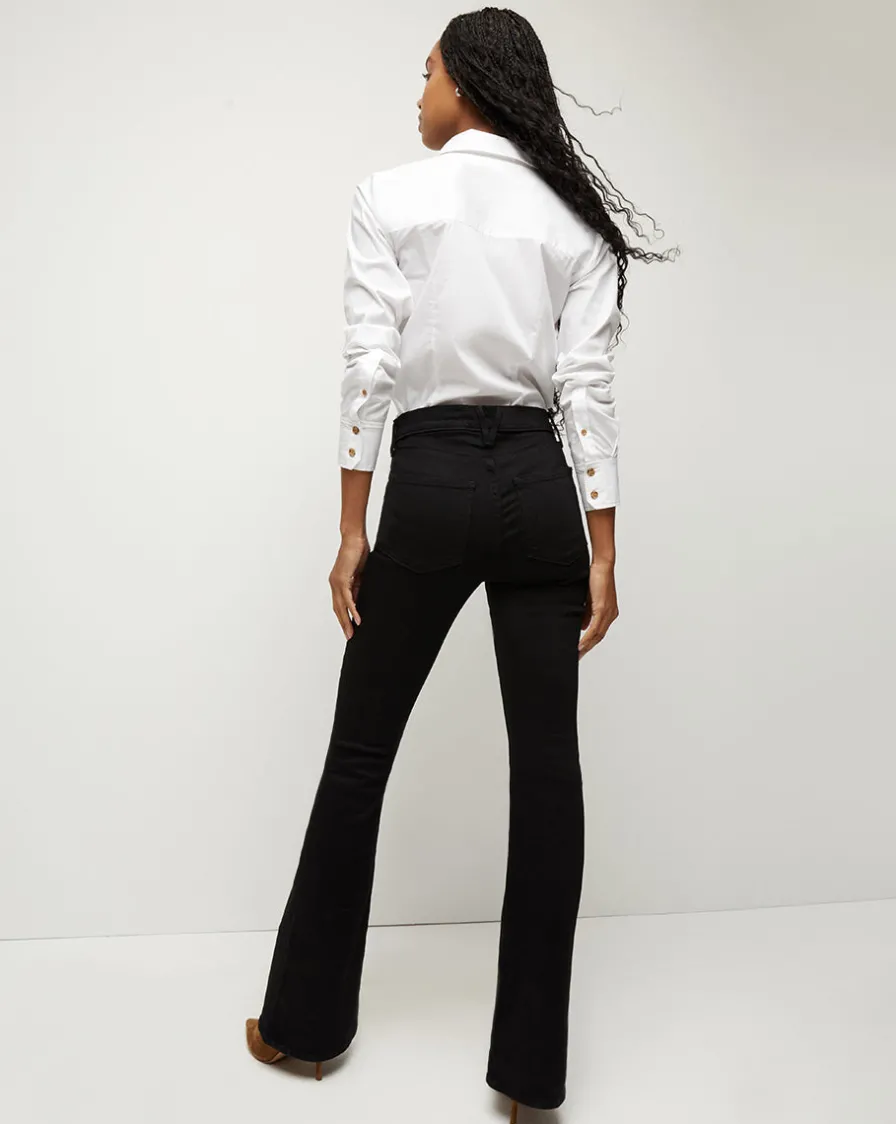 Veronica Beard Jeans|Vb Classics>Beverly High-Rise Skinny Flare Jean
