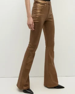 Veronica Beard Jeans|The Veronicas' Favorites>Beverly Skinny Flare Jeans in Bronze