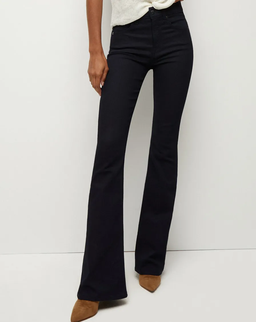 Veronica Beard Jeans|Extended Sizes>Beverly Skinny-Flare Jean Extended