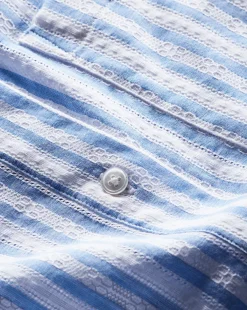 Veronica Beard Dresses>Bianca Cotton Shirtdress in