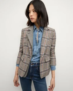 Veronica Beard Jackets & Outerwear>Blythe Jacket in Black Multi