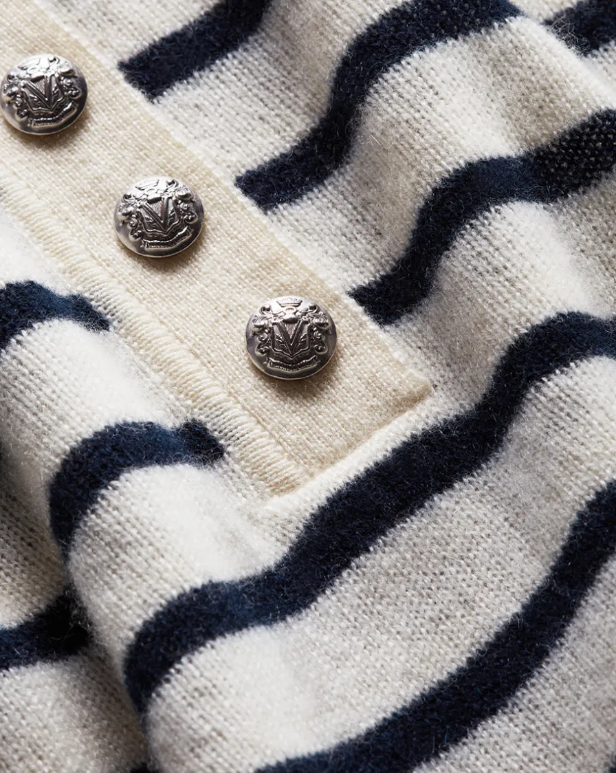 Veronica Beard Tops|Sweaters>Brandt Cashmere Polo in