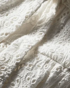 Veronica Beard Dresses>Calibra Eyelet Dress