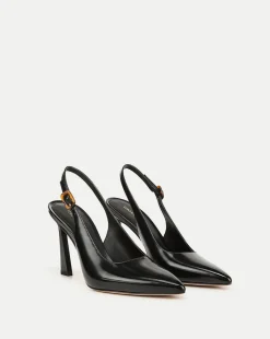 Veronica Beard Pumps|Party Dressing>Callie Leather Slingback Pump in