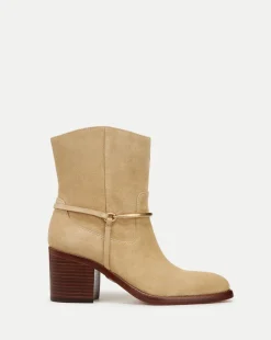 Veronica Beard Boots & Booties>Camden Suede Bootie in