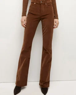 Veronica Beard Jeans|Pants>Cameron Corduroy Bootcut Pant in Brown