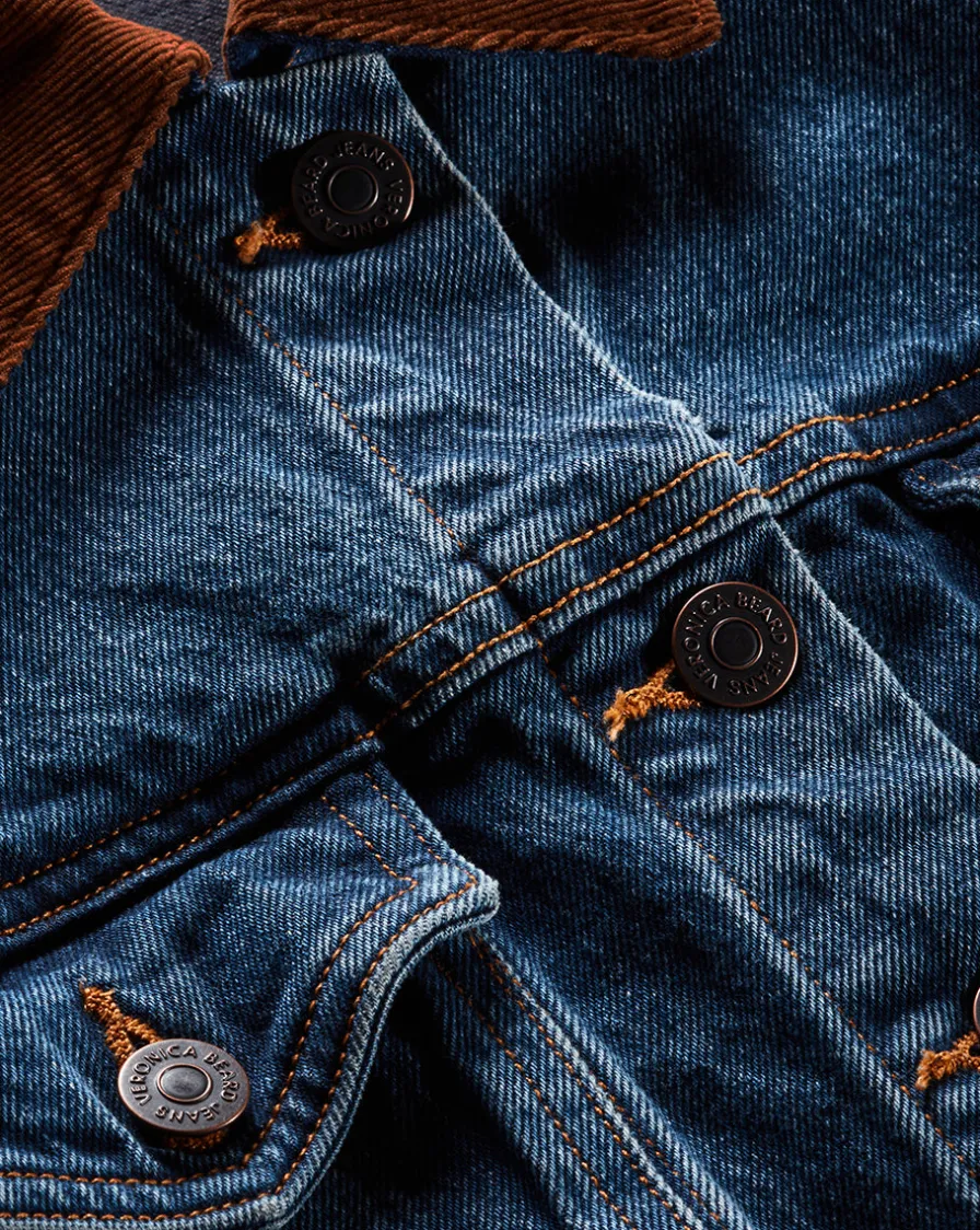 Veronica Beard Jackets & Outerwear|The Veronicas' Favorites>Cara Jean Jacket with Corduroy Collar