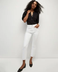 Veronica Beard Jeans|Vb Classics>Carly Raw Hem Kick-Flare Jean in