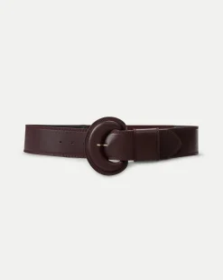 Veronica Beard Accessories|The Gift Guide>Carolina Leather Belt in