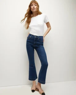 Veronica Beard Jeans|Vb Classics>Carson Kick-Flare High-Rise Jean