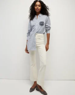 Veronica Beard Jeans|Extended Sizes>Carson Kick-Flare Jean | Extended