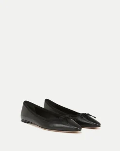 Veronica Beard Flats & Loafers>Catherine Leather Ballet Flat in