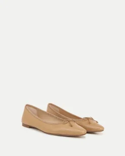 Veronica Beard Flats & Loafers>Catherine Leather Ballet Flat in