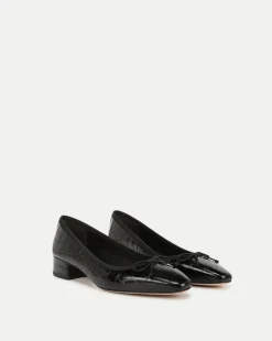 Veronica Beard Flats & Loafers|Pumps>Cecile Croc-Embossed Ballet Pump in