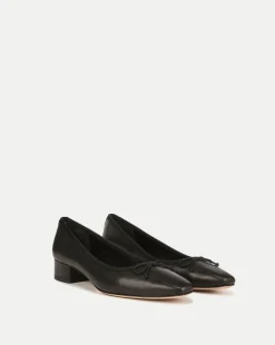 Veronica Beard Flats & Loafers|Pumps>Cecile Leather Ballet Pump