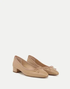 Veronica Beard Flats & Loafers|Pumps>Cecile Leather Ballet Pump in