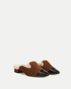 Veronica Beard Flats & Loafers|The Veronicas' Favorites>Cecile Shearling Mule in