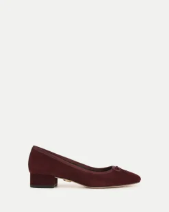 Veronica Beard Flats & Loafers|Pumps>Cecile Suede Ballet Pump in
