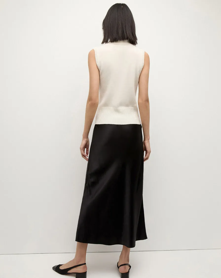 Veronica Beard Skirts & Shorts|The Veronicas' Favorites>Clover Stretch Silk Midi Skirt in