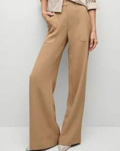 Veronica Beard Pants|Matching Sets>Cole Wide-Leg Pant in