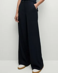 Veronica Beard Pants|Matching Sets>Cole Wide-Leg Pant in