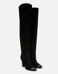 Veronica Beard Boots & Booties>Conrad Over-The-Knee Boot in