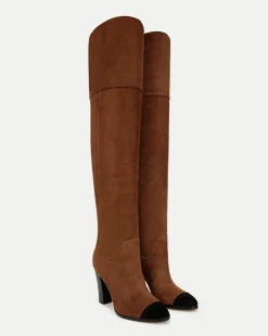 Veronica Beard Boots & Booties>Conrad Over-The-Knee Boot in