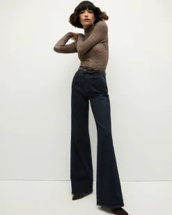Veronica Beard Jeans|The Veronicas' Favorites>Crosbie Wide-Leg Jeans in Indigo Denim