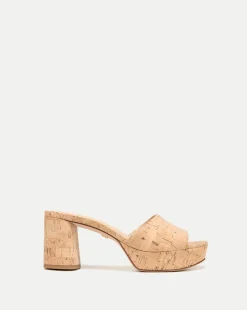 Veronica Beard Sandals>Dali Block-Heel Sandal