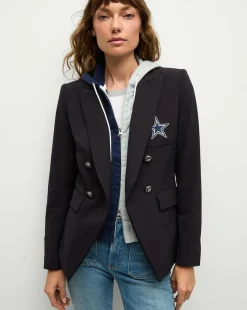 Veronica Beard Jackets & Outerwear|The Gift Guide>Dallas Cowboys Dickey Jacket in Navy/Silver