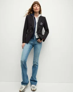 Veronica Beard Jackets & Outerwear|The Gift Guide>Dallas Cowboys Dickey Jacket in Navy/Silver