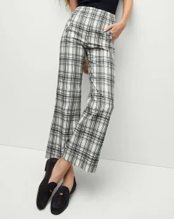Veronica Beard Pants|Matching Sets>Dova Plaid Pant in