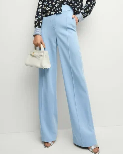 Veronica Beard Pants|Matching Sets>Edia Pant in Blue Sky