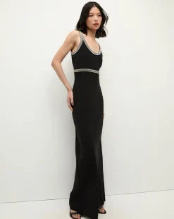 Veronica Beard Dresses|The Veronicas' Favorites>Flores Rhinestone Maxi Dress in