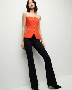 Veronica Beard Tops>Forman Bustier Top in