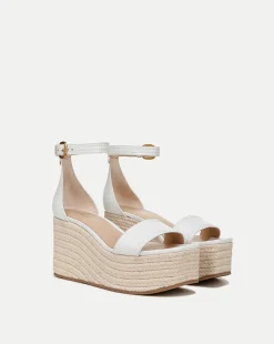 Veronica Beard Sandals>Gianna Raffia Wedge Sandal in