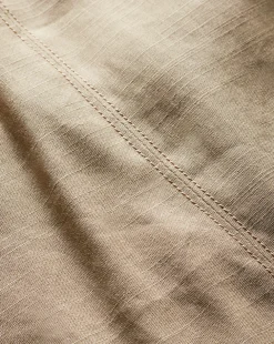 Veronica Beard Skirts & Shorts>Kimpton Stretch-Linen Skirt in Stone Khaki