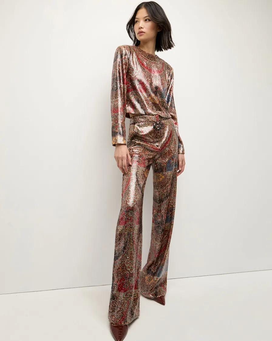 Veronica Beard Tops|The Veronicas' Favorites>Kippa Top in Red Multi