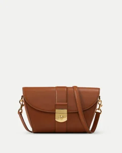 Veronica Beard Crossbody Bags|Shoulder Bags>Large Crest Lock Trap Bag in