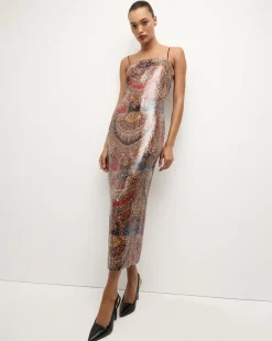 Veronica Beard Dresses|The Veronicas' Favorites>Leda Dress in Red Multi