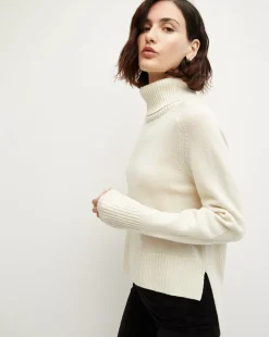 Veronica Beard Sweaters|Tops>Lerato Chasmere Turtleneck Sweater in