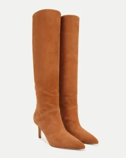 Veronica Beard Boots & Booties>Lexington Suede Boot