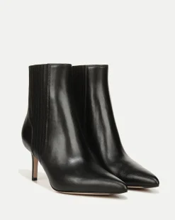 Veronica Beard Boots & Booties|Vb Classics>Lisa Mid-Heel Leather Bootie