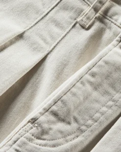 Veronica Beard Jeans>Mia Mid-Rise, Pleated Wide-Leg Jean