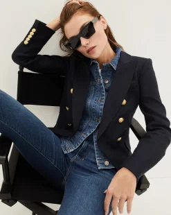 Veronica Beard Jackets & Outerwear>Miller Women's Linen Dickey Jacket