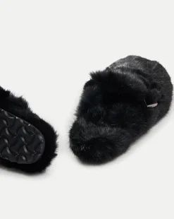 Veronica Beard Accessories|The Gift Guide>Mink Clog Slippers in